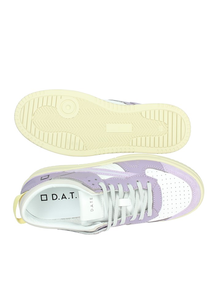 SNEAKERS BASSA W401-TO-BC-IP BIANCO/VIOLA