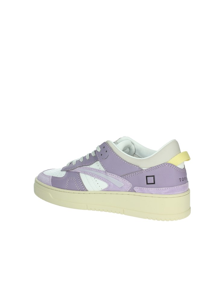 SNEAKERS BASSA W401-TO-BC-IP BIANCO/VIOLA