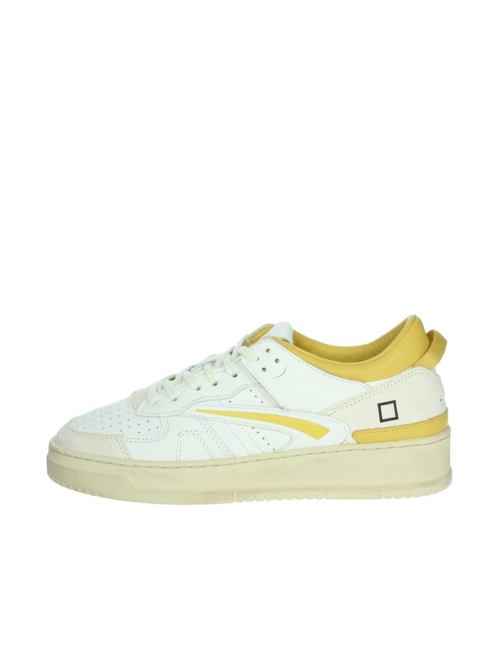 SNEAKERS BASSA W401-TO-BC-HY BIANCO/GIALLO