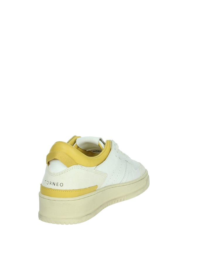 SNEAKERS BASSA W401-TO-BC-HY BIANCO/GIALLO