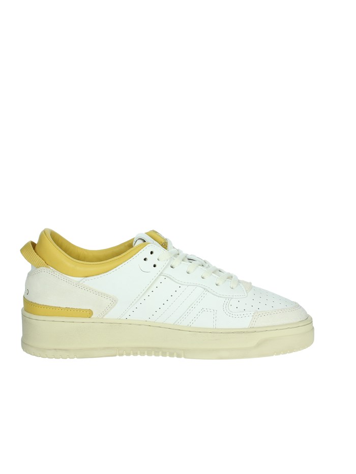 SNEAKERS BASSA W401-TO-BC-HY BIANCO/GIALLO