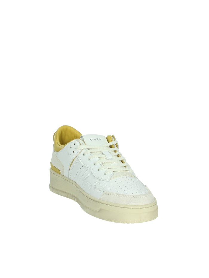 SNEAKERS BASSA W401-TO-BC-HY BIANCO/GIALLO