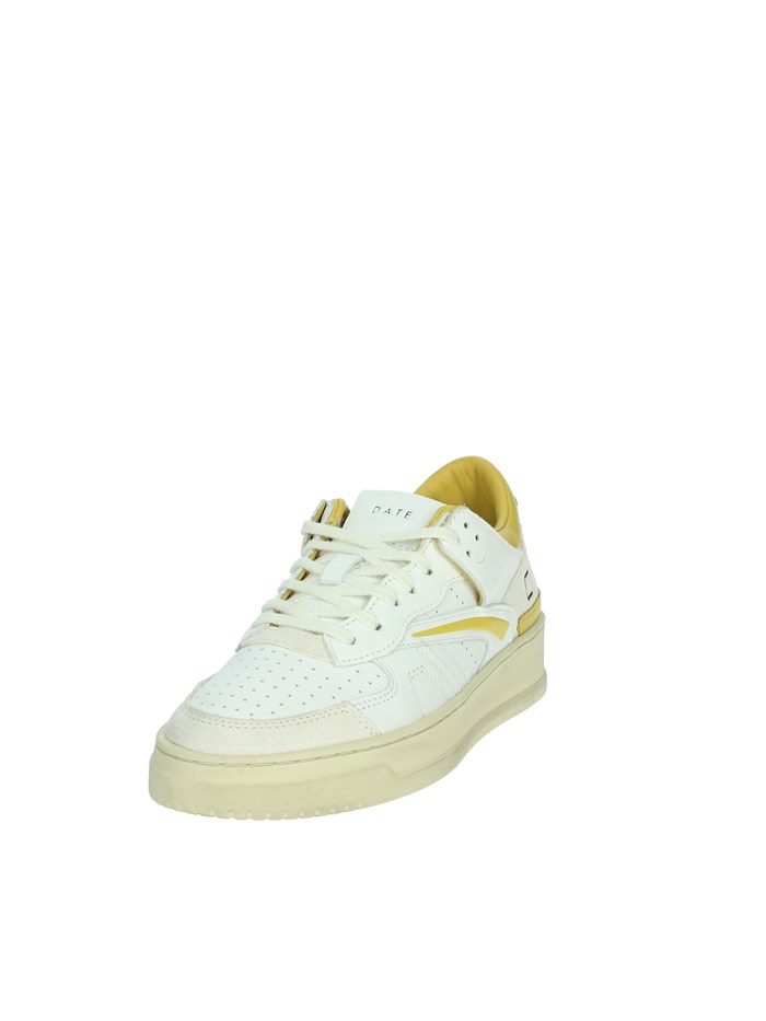 SNEAKERS BASSA W401-TO-BC-HY BIANCO/GIALLO