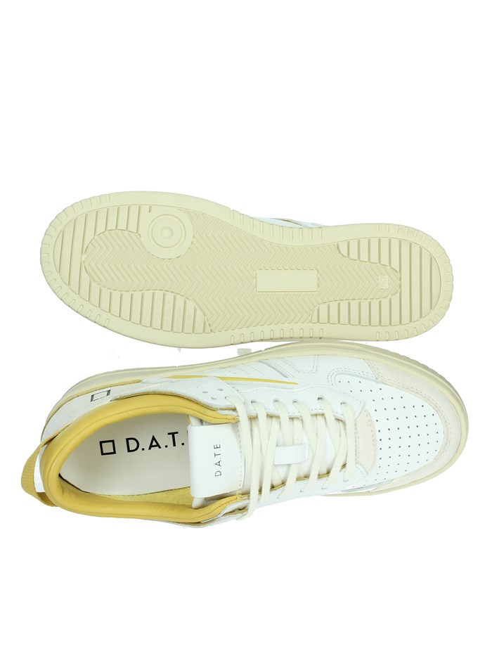 SNEAKERS BASSA W401-TO-BC-HY BIANCO/GIALLO