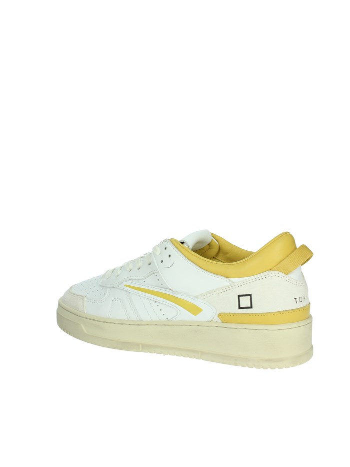 SNEAKERS BASSA W401-TO-BC-HY BIANCO/GIALLO