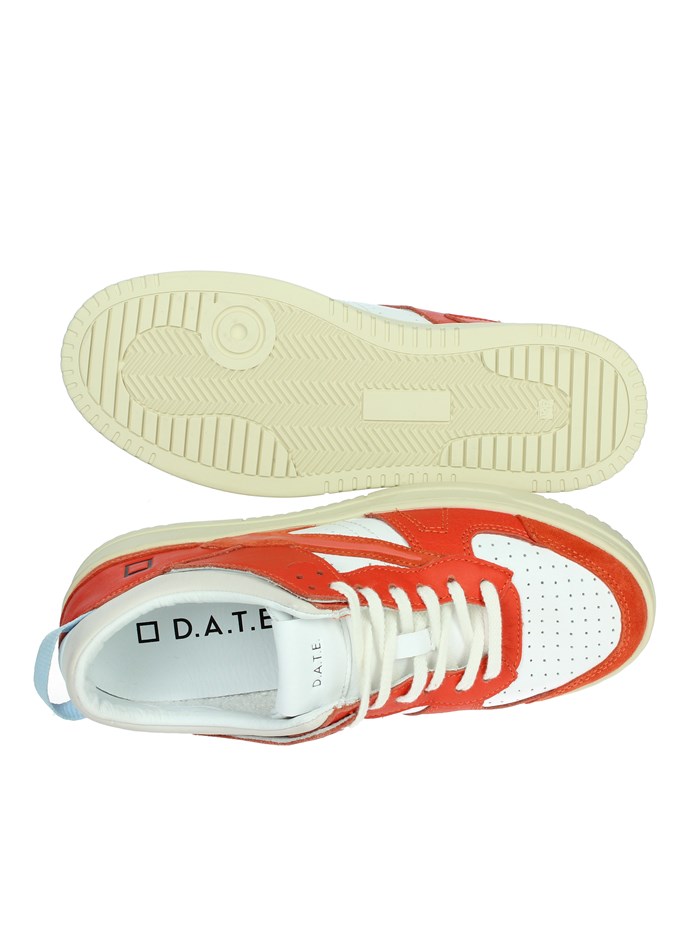 SNEAKERS BASSA W401-TO-BC-HT BIANCO/ROSSO