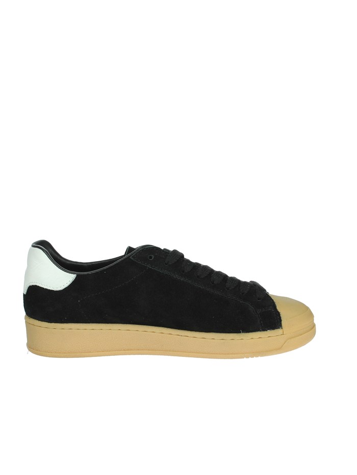 SNEAKERS BASSA W401-BA-SD-BK NERO