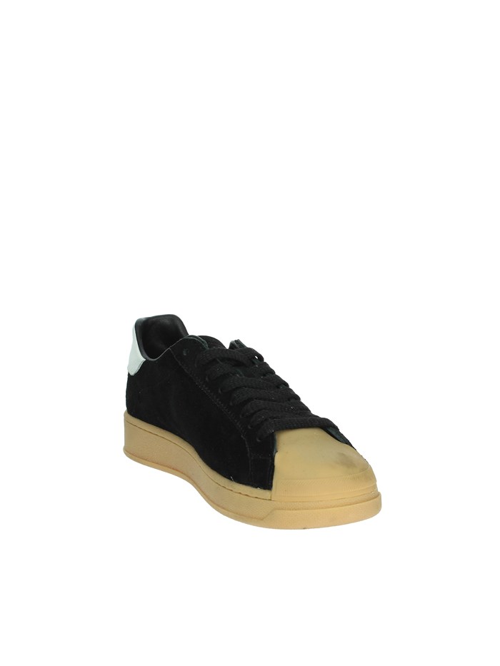 SNEAKERS BASSA W401-BA-SD-BK NERO