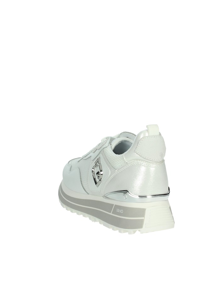 SNEAKERS BASSA MAXI WONDER 01 BIANCO/ARGENTO