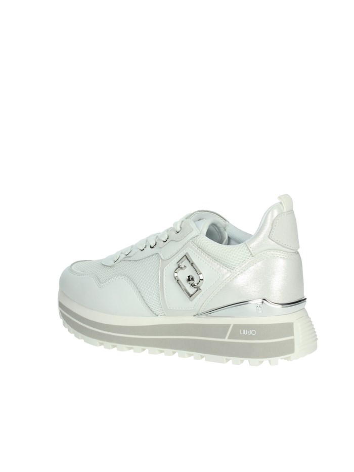 SNEAKERS BASSA MAXI WONDER 01 BIANCO/ARGENTO