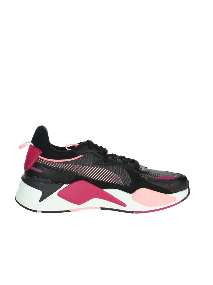 SNEAKERS BASSA 369579 NERO/FUXIA