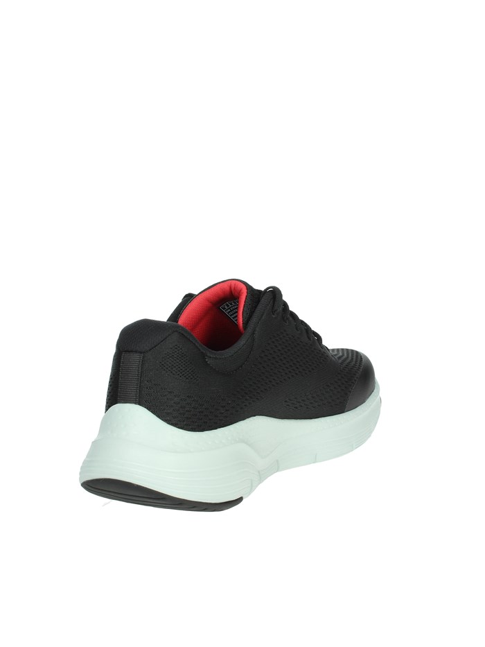 SNEAKERS BASSA 232040 NERO/ROSSO