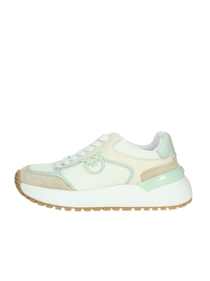 SNEAKERS BASSA SS0019 P020 BIANCO/VERDE