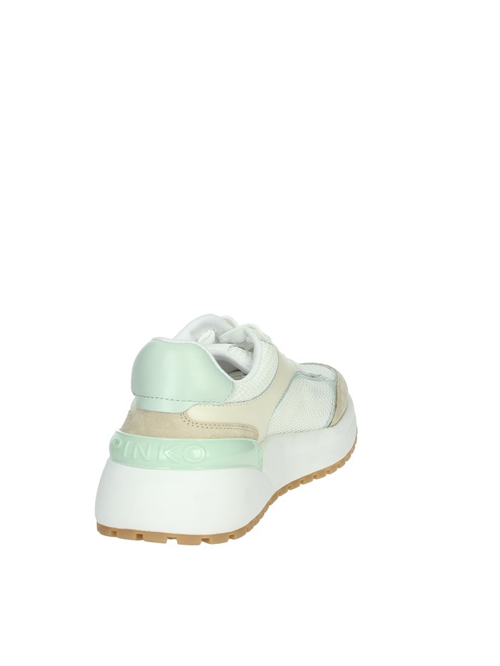 SNEAKERS BASSA SS0019 P020 BIANCO/VERDE