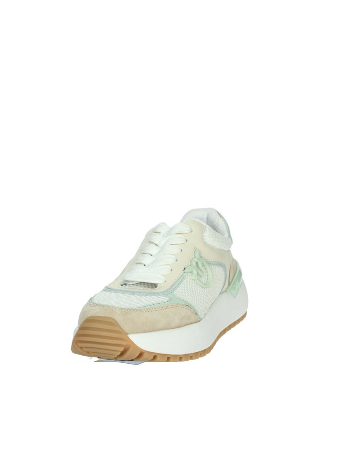 SNEAKERS BASSA SS0019 P020 BIANCO/VERDE