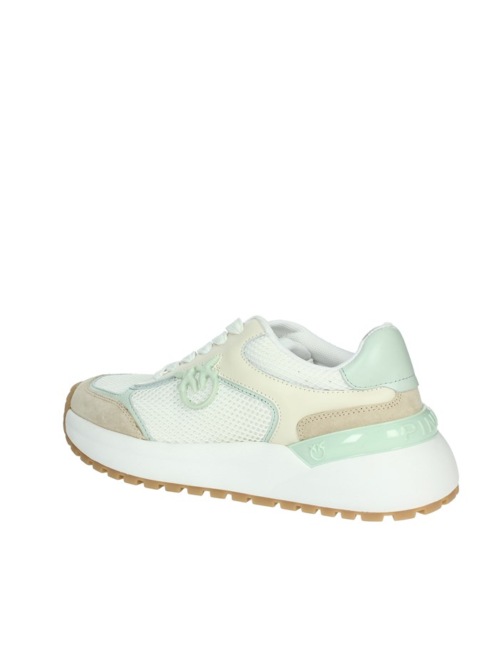 SNEAKERS BASSA SS0019 P020 BIANCO/VERDE