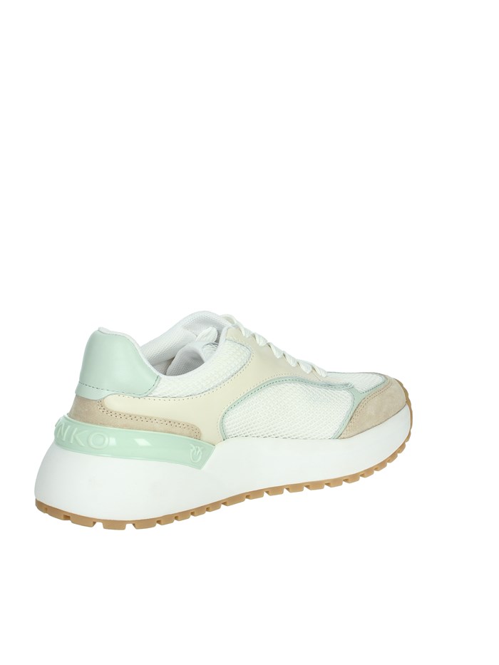 SNEAKERS BASSA SS0019 P020 BIANCO/VERDE