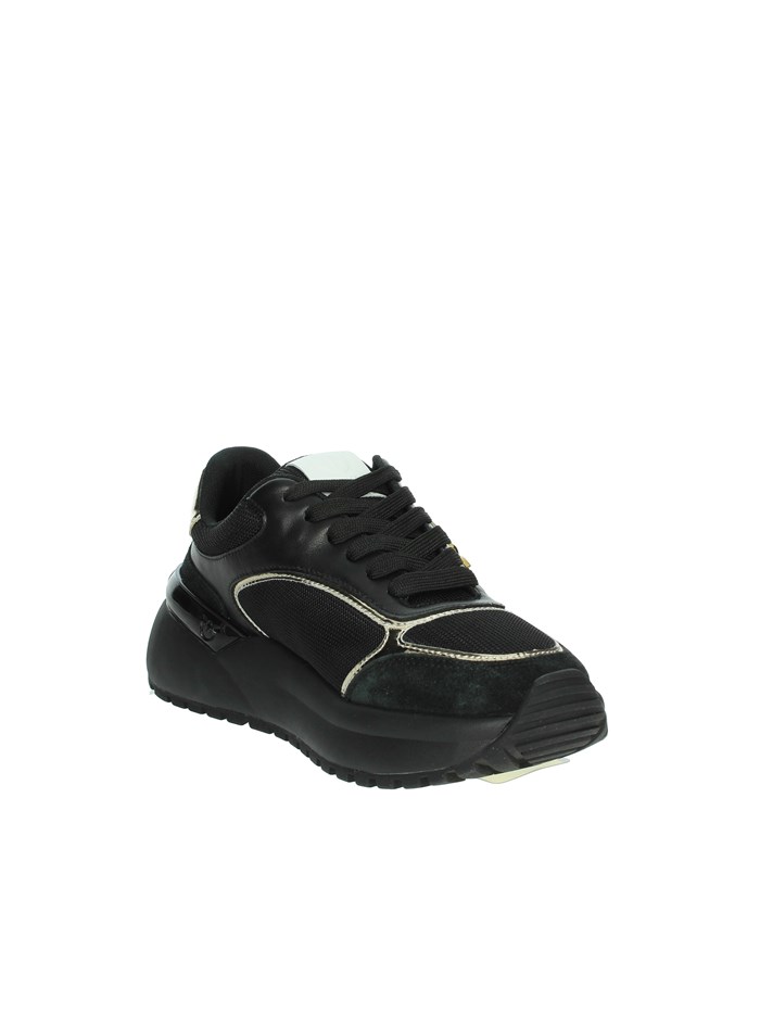 SNEAKERS BASSA SS0019 P027 NERO/ROSA