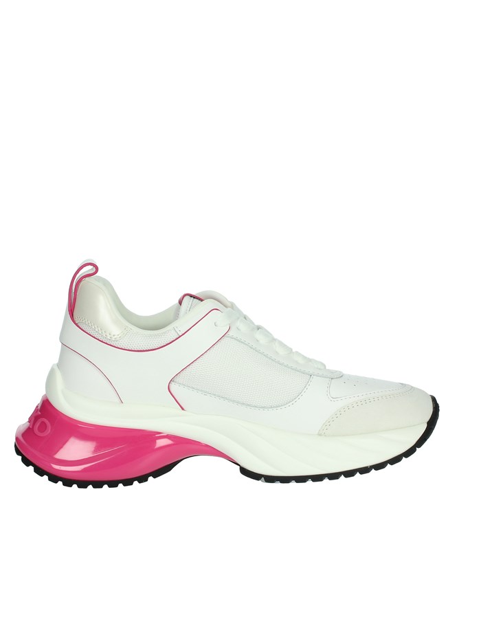 SNEAKERS BASSA SS0027 P020 BIANCO/FUCSIA