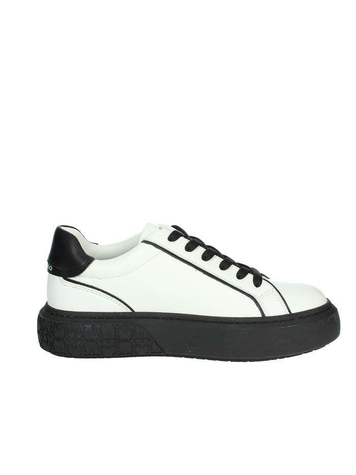 SNEAKERS BASSA SS0003 P016 BIANCO/NERO