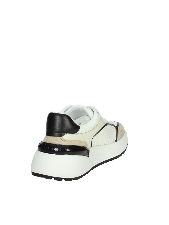 SNEAKERS BASSA SS0019 P020 BIANCO/NERO