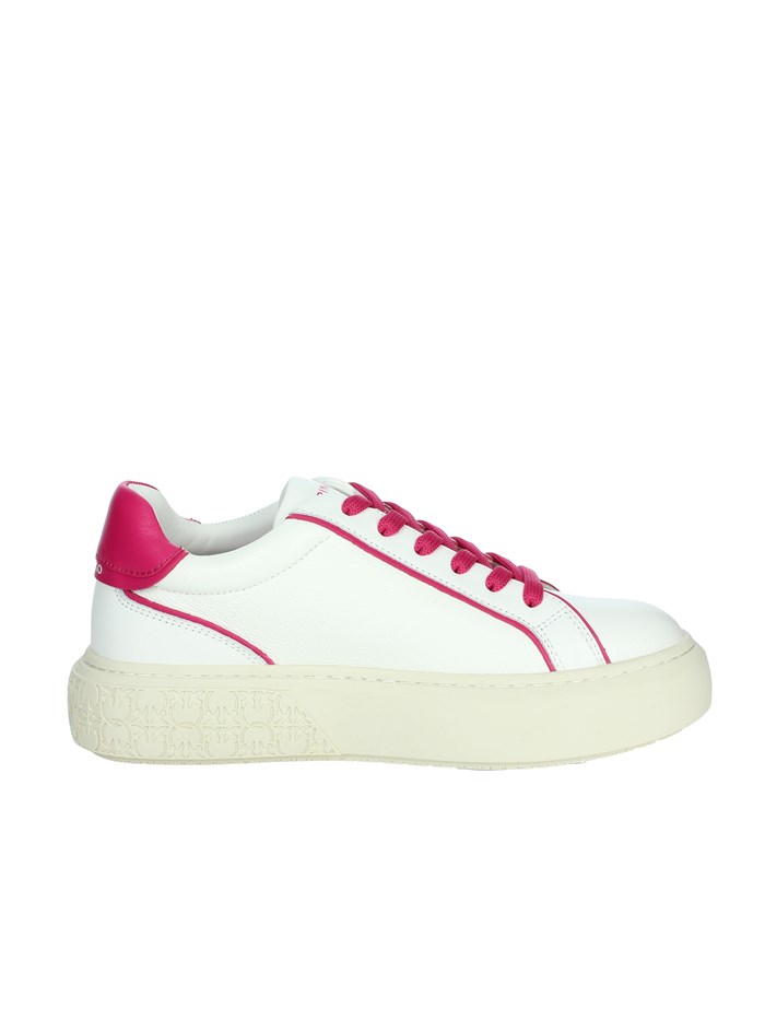 SNEAKERS BASSA SS0003 P016 BIANCO/FUCSIA