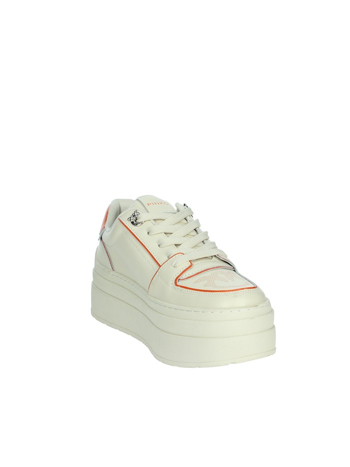 SNEAKERS BASSA SS0007 P001 BEIGE/ARANCIONE