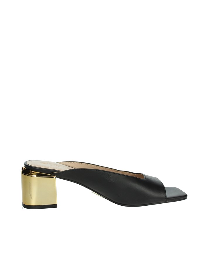 CIABATTE CON TACCO SD0049 P001 NERO