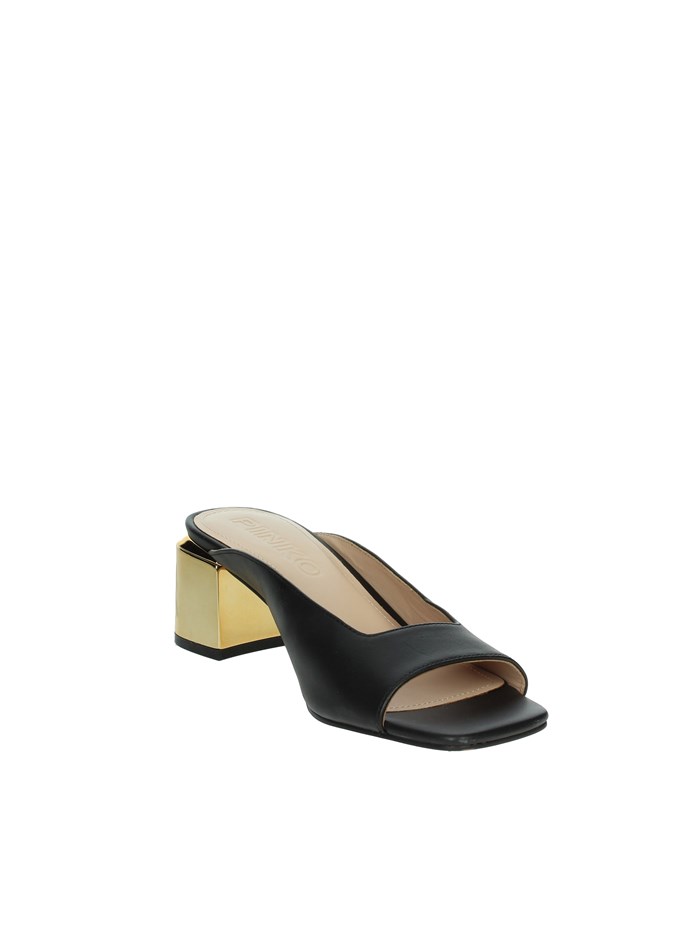 CIABATTE CON TACCO SD0049 P001 NERO