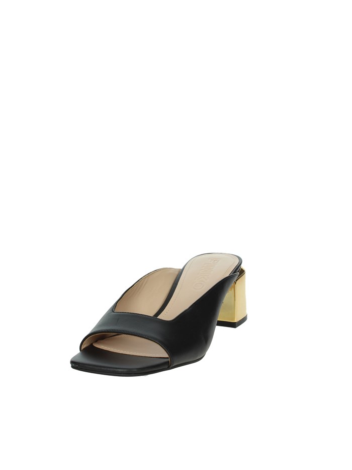 CIABATTE CON TACCO SD0049 P001 NERO