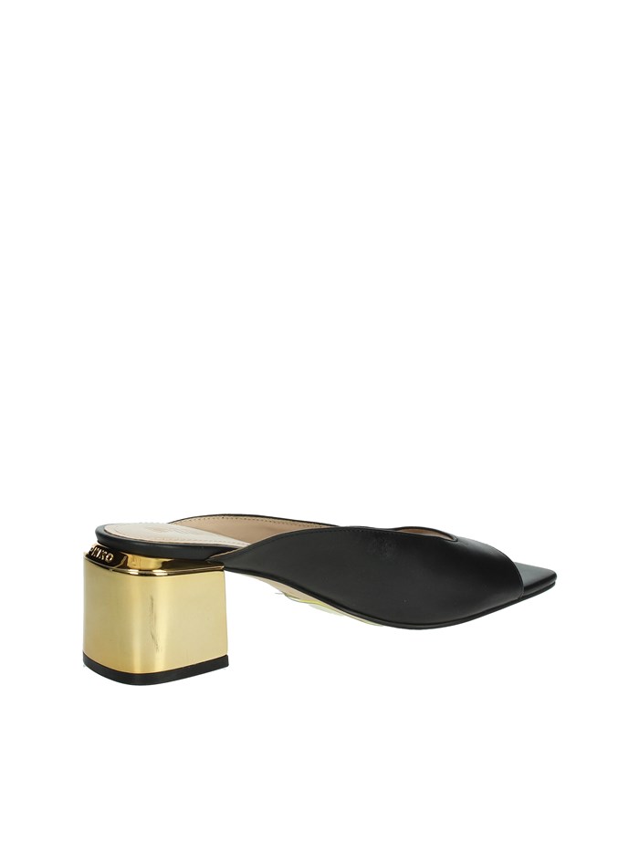 CIABATTE CON TACCO SD0049 P001 NERO