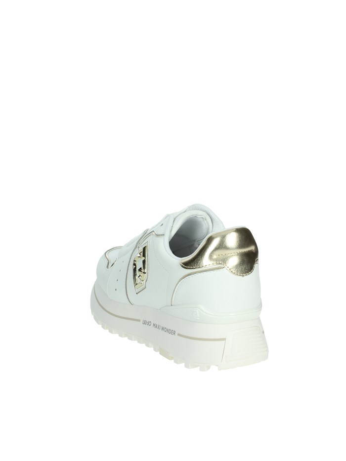SNEAKERS BASSA MAXI WONDER 85 BIANCO/ORO
