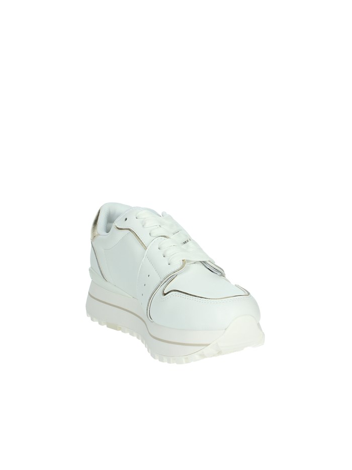 SNEAKERS BASSA MAXI WONDER 85 BIANCO/ORO