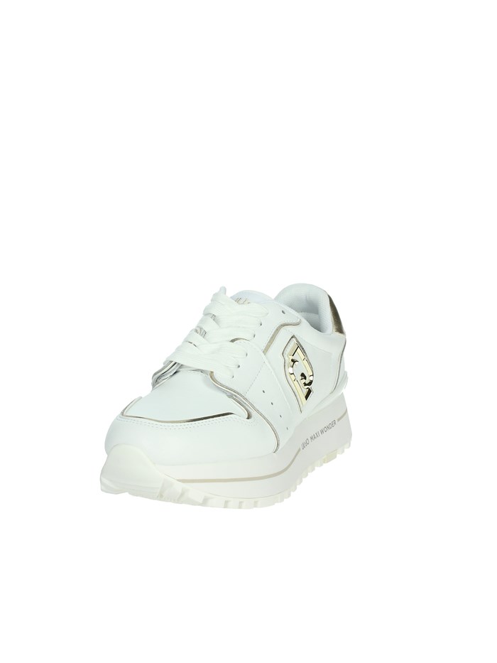 SNEAKERS BASSA MAXI WONDER 85 BIANCO/ORO