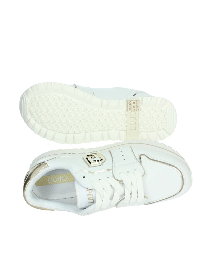 SNEAKERS BASSA MAXI WONDER 85 BIANCO/ORO