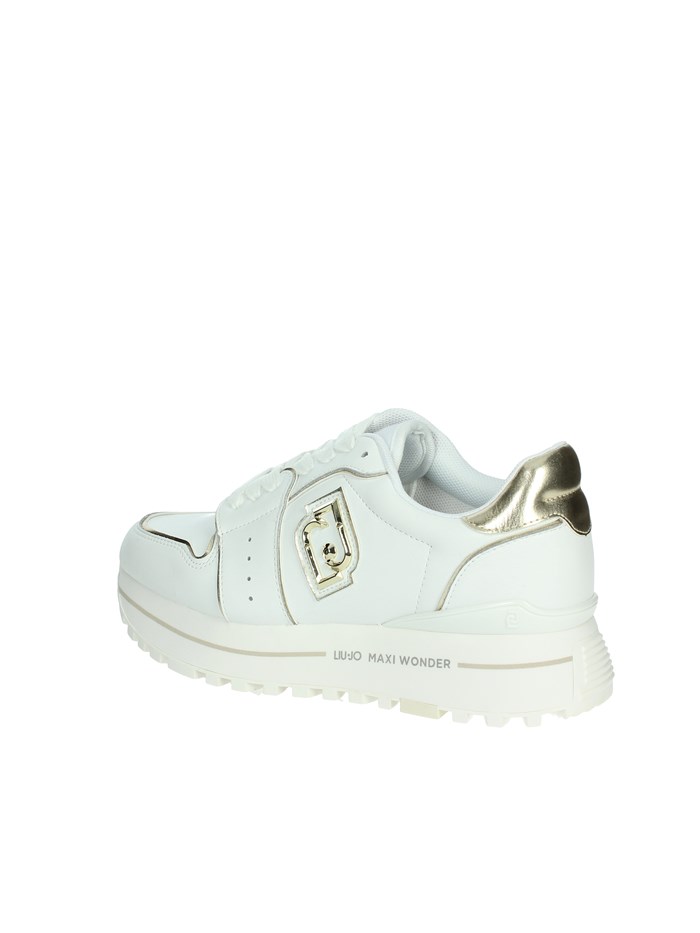 SNEAKERS BASSA MAXI WONDER 85 BIANCO/ORO