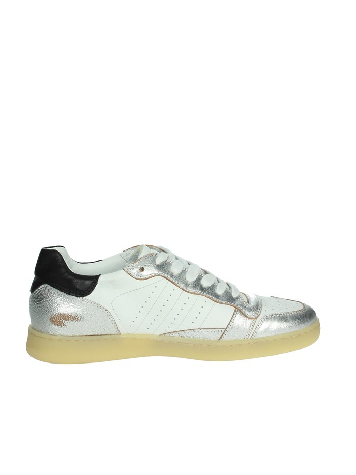 SNEAKERS BASSA W401-SL-SF-WS BIANCO/ARGENTO