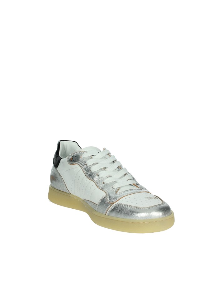 SNEAKERS BASSA W401-SL-SF-WS BIANCO/ARGENTO