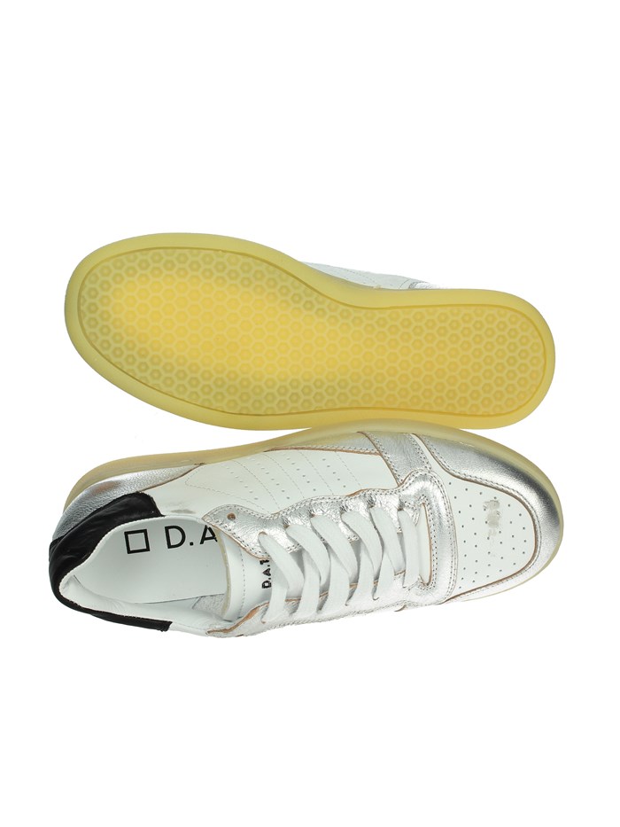 SNEAKERS BASSA W401-SL-SF-WS BIANCO/ARGENTO