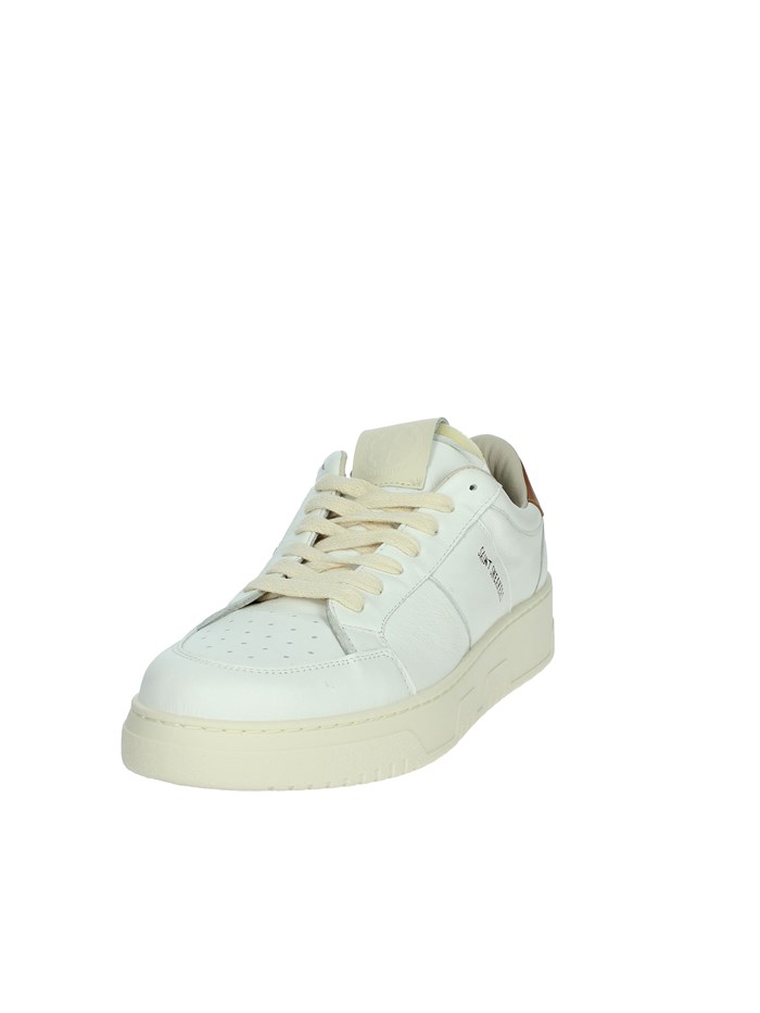 SNEAKERS BASSA GOLF BIANCO/CUOIO