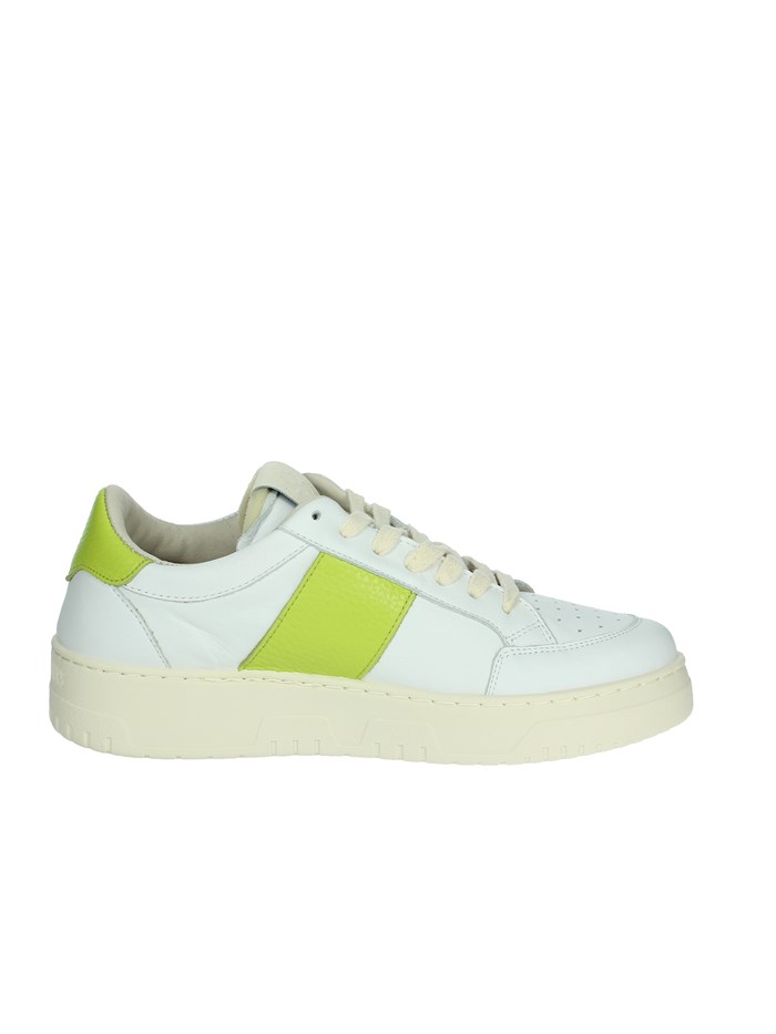 SNEAKERS BASSA TENNIS BIANCO/VERDE