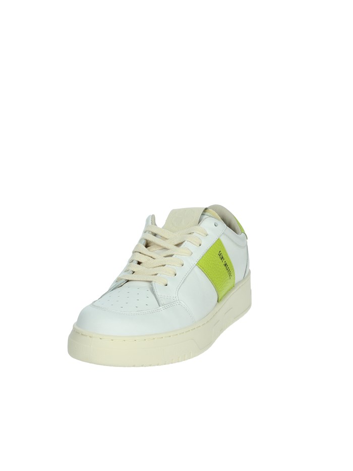 SNEAKERS BASSA TENNIS BIANCO/VERDE