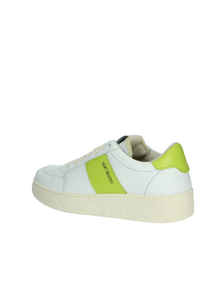 SNEAKERS BASSA TENNIS BIANCO/VERDE