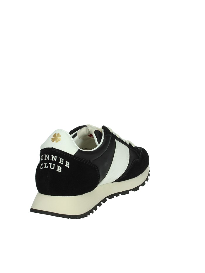 SNEAKERS BASSA RUNNER CLUB NERO/BIANCO