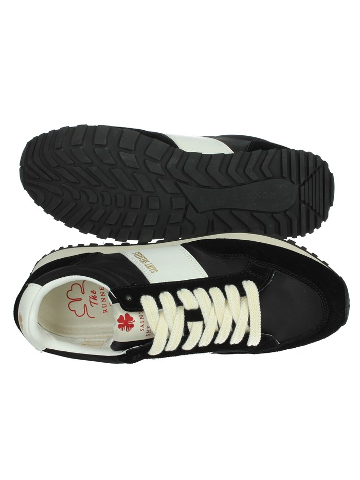 SNEAKERS BASSA RUNNER CLUB NERO/BIANCO