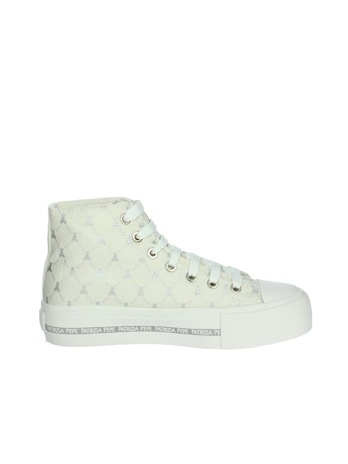 SNEAKERS ALTA PJ257.30 BIANCO/ARGENTO