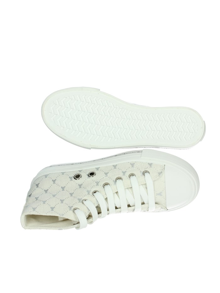 SNEAKERS ALTA PJ257.30 BIANCO/ARGENTO