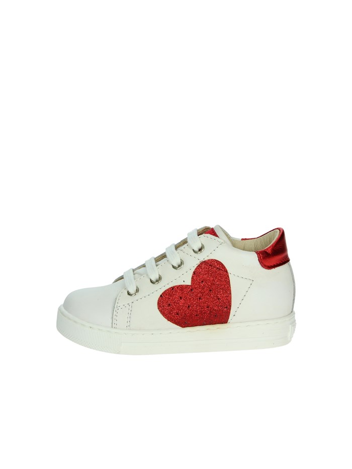 SNEAKERS BASSA 0012014115.01.1N10 BIANCO/ROSSO