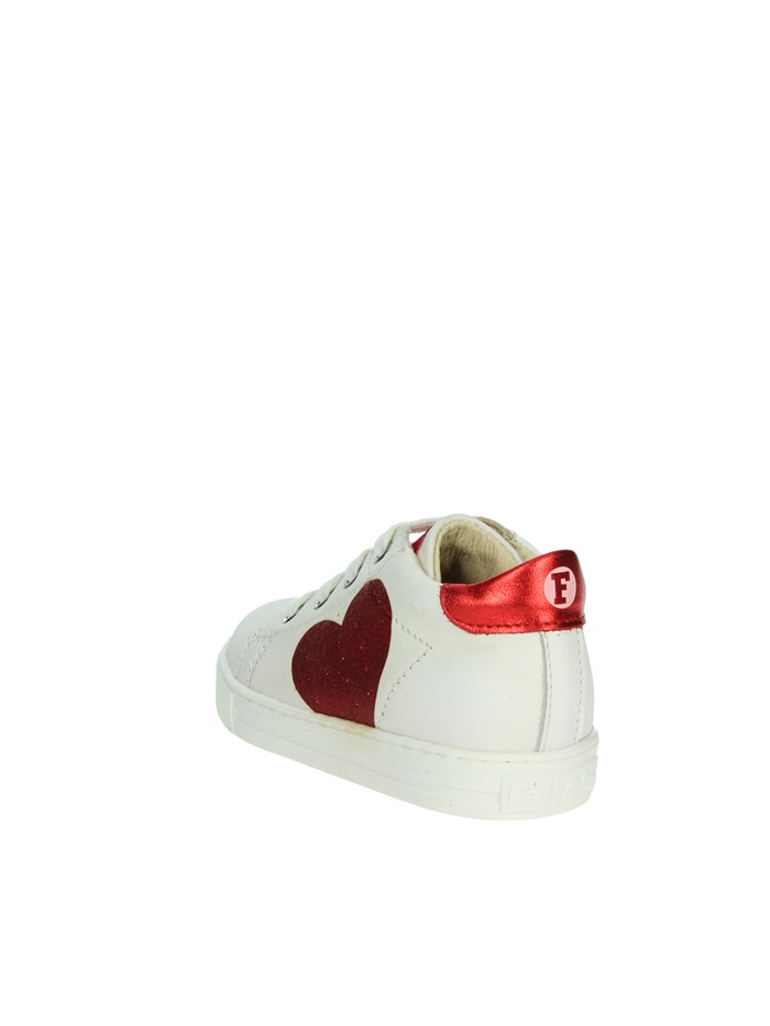 SNEAKERS BASSA 0012014115.01.1N10 BIANCO/ROSSO