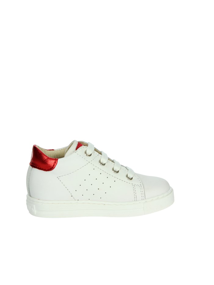 SNEAKERS BASSA 0012014115.01.1N10 BIANCO/ROSSO